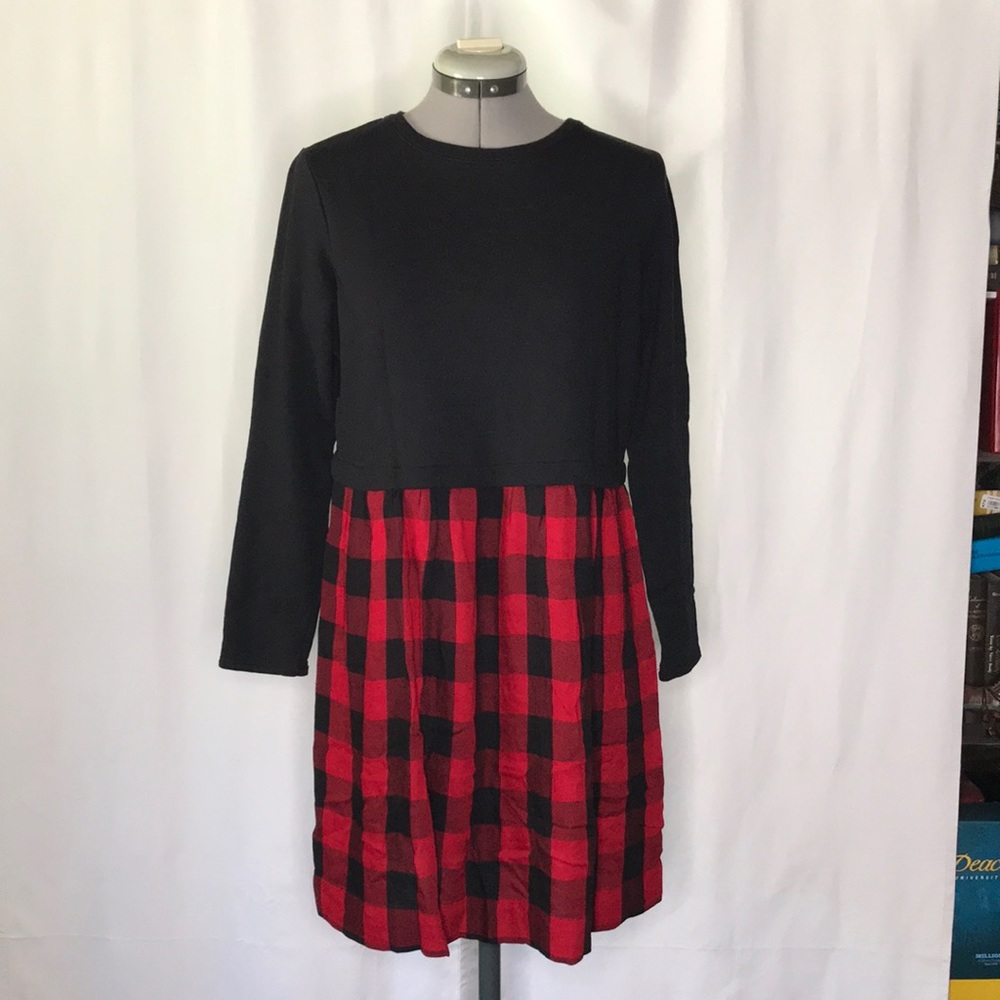 J. Jill Buffalo Check Dress (SP)